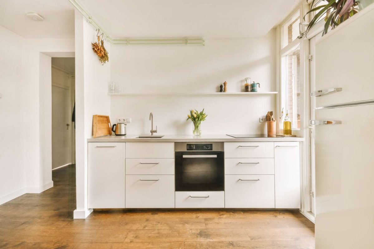 Moderne Wohnung mit offener Küche